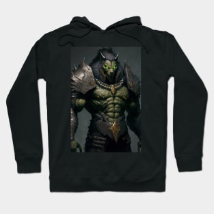 Half Orc Werewolf Hoodie